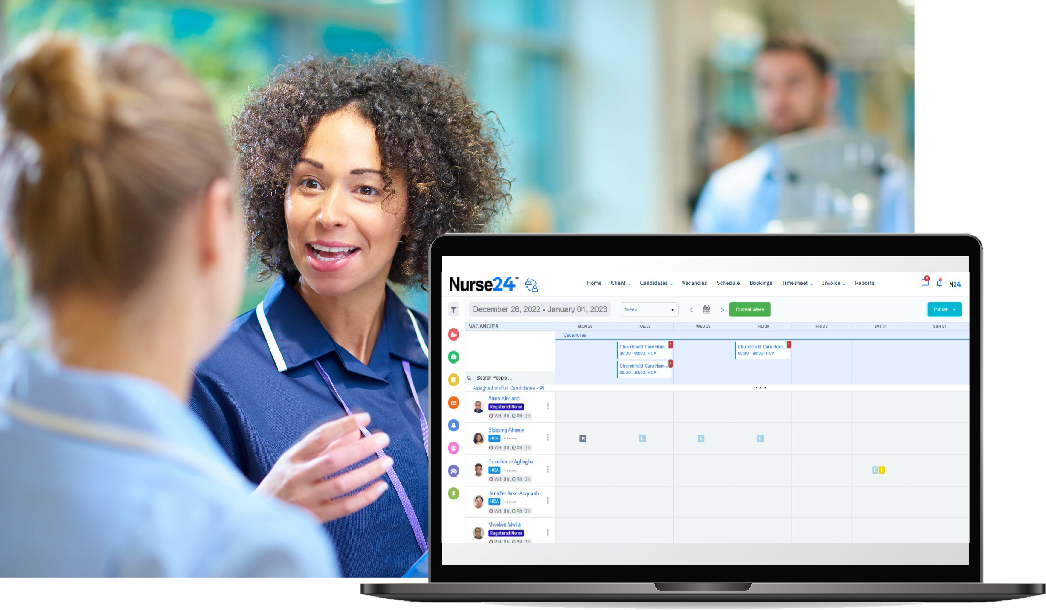 Nurse24™ Connecting Nurses & Carers with flexible shifts